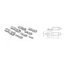 Ekonomik Kablo Pabucu Skp-e 240mm² M16 25 Adet