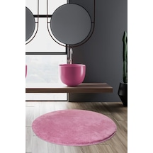 Havaı Çap Lıla 90x90 Cm Banyo Halısı Paspas Renkli