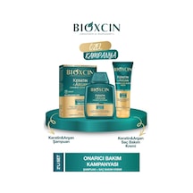 Keratin & Argan Onarıcı Şampuan 300ml + Kertin Argan Saç Bakım Kremi Genel