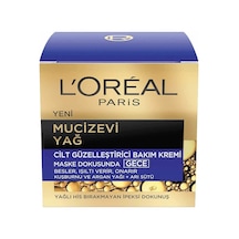 L'Oreal Paris Mucizevi Yağ Cilt Güzelleştirici Gece Kremi 50 ML
