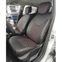 Renault Clio 4 Araca Özel Deri Oto Koltuk Kılıfı 499676592