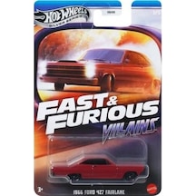 Hot Wheels Fast Furious Villains 1966 Ford 427 Fairlane Hnr88 Jby36