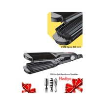 Babylisspro 2512 Epce 60 Mm Saç Tost Makinası + 126 Tarak Seti Hediyeli