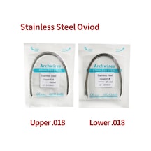 10packs 100 Adet Paslanmaz Çelik Ss Braketi Tel Oround Yuvarlak Dikdörtgen Mavi