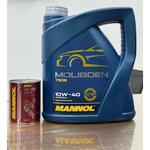 Motorx 10W40 Molibden Takviyeli Yüksek Performanslı 5L Motor Yağı + Ekili Motor İç Temizleyici Katkısı