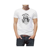Motorhead Diöspadre Baskılı Beyaz Erkek Tshirt