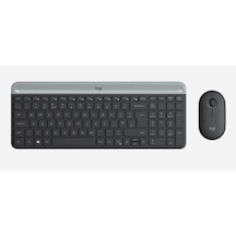 Logıtech Mk470 Q Tr İnce Kablosuz Klavye Mouse Set Siyah 920-009435 Diğer