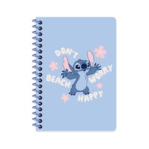 2 Adet Lilo&stitch A6 80 Yp.çizgili Spiralli Bloknot