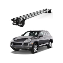Trio-ı Porsche Cayenne 2002-2010 Uyumlu Kilitli Ara Atkı 135cm Port Bagaj Tavan Barı