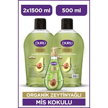 Organik Zeytinyağlı Sıvı Sabun Avokado 1,5 1,5 500ml