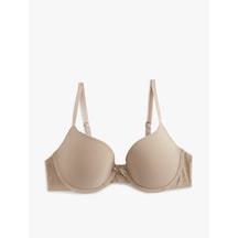Koton Basic Tül Push Up Sütyen Bej 5wlk10070mk Ekru Ekru