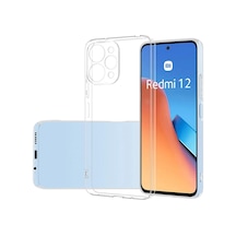 Hnrlıshp Newface Xiaomi Redmi 12 Kılıf Lüx Şeffaf Silikon