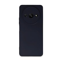 Xiaomi Redmi A3 4g Kılıf Nano İçi Kadife Silikon - Lacivert -