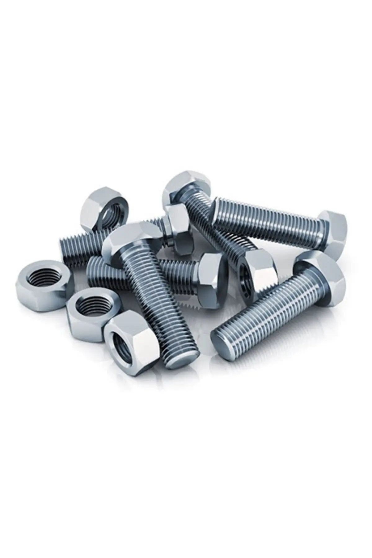Somunlu Civata / Civata 12 X 30 Mm. Somunları Ile Birlikte/ 19 Nu.anahtara Göre 25 Ad 3 CM