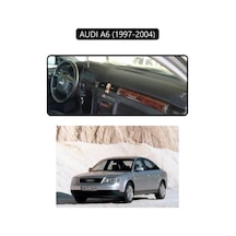 Audı A6 1997-2004 Torpido Koruma Halısı Siyah Kenar