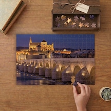 Kurtuba Camii-katedrali Tasarımı 240 Parça Ahşap Puzzle Ahşap Kutuda Mpy40003