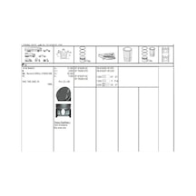 GOETZE ISS 87-70206-50 Piston 92.50Mm E53×5 4.4I 00- M62B44
