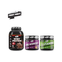 Whey Protein 2000g/pre-workout 300g/glutamıne Çikolatalı