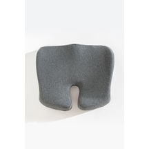 AURA Yeni Nesil Visco Coccyx Oturma Minderi Ortopedik Kuyruk Sokumu Visco Minder 47x41x12 Cm