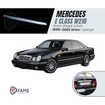 Mercedes E Class W210 Krom Bagaj Çıtası 1995-2002 Arası Uyumlu P.Çelik Sedan
