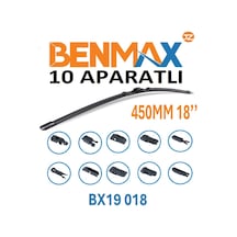 Silecek Süpürgesi Muz 10 Aparatlı 450mm 18''