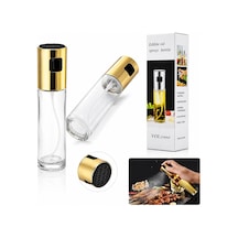 İbico İ22-413 Cam Sprey Yağdanlık 100 Ml - Krom Renkli Sprey Kafalı İnce Uzun Şişe
