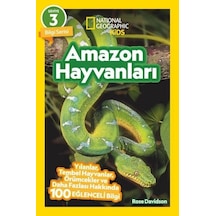 Amazon Hayvanları - National Geographic Kids - Bilgi Serisi Seviye 3 - Rose Davidson - Beta Kids