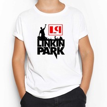 Linkin Park Afiş Beyaz Çocuk Tişört