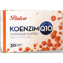 Balen Koenzim Q10 650 Mg 30 Yumuşak Kapsül