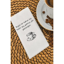 Konuşan Sunum Peçetesi Kahve 100 Adet