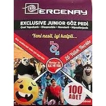 Ercenay Çocuk Göz Kapama Bandı 200 Adet 2 Kutu Göz Kapama Pedi