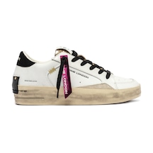 Sneaker Günlük Kadın Crime London 25192aa8 Rime London Sk8 Deluxe Wedge White Beyaz