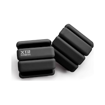 Xtr Fitness Profesyonel El Ve Ayak Bilek Ağırlığı - 1 Kg X 2 Adet Siyah