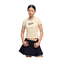 Puma Future.puma.archıve Tee Kadın Günlük Tişört 63664688 Krem