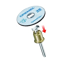 Dremel Sc406 Ez Speedclic Başlangıç Seti 2 x Disk+1 x Mandren