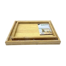 Mdf Ahşap Tepsi 2'li