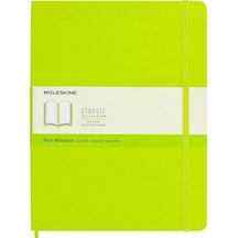 Moleskine Yumuşak Kapak Defter Limon Yeşili Çizgisiz - 19x25 - 1021 Çok Renkli