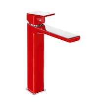 Eca Tiera Yüksek Tip Lavabo Bataryası Kırmızı 103388002