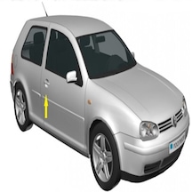 Volkswagen Golf 4 Uyumlu 1998-2004 Krom Kapı Kolu 2 Kapı Paslanmaz Çelik