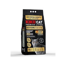 Kiko Cat Premium Litter Grey Karbon 10 Lt Kedi Kumu