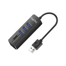 2.0 Sd - Microsd Kart Okuyucu Ve 3 Port Usb Çoklayıcı Hub