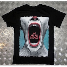 Stoned&Fame Amerıcan Horror Story Baskılı T-shirt SIYAH