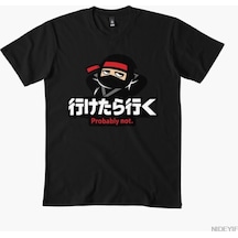 Flood Of Style Erkekler Kadınlar İçin Japon Pasif Tişört %100 Pamuklu Tişörtler 3xs-3xl Üstler 1224-3 Siyah