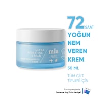 Mia Klinika 72 Saat Etkili Su Bazlı Yoğun Nemlendirici Yüz Kremi 50 ML