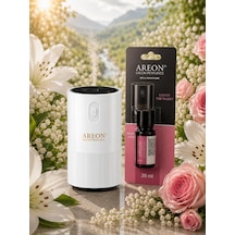 Areon Aromatik Difüzör Beyaz Pleksi + Lily Of The Valley