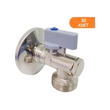 30 Adet Eca Filtreli Çamaşır / Bulaşık Makinası Musluğu 1/2 602111059 Krom