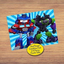 Yapay Zeka Sevimli Robotlar 24 Parça Puzzle Yapboz Tablo-8692