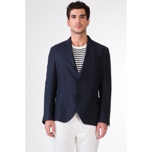 Lacivert Erkek Ceket - Slim Fit Lacivert