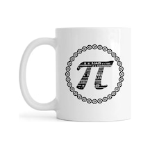 Hidz Pi Günü Beyaz Kupa Tip 1 Beyaz