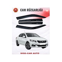 Ford Fiesta 2002-2008 Araca Özel Premıum Cam Rüzgarlığı A+ Pianoblack